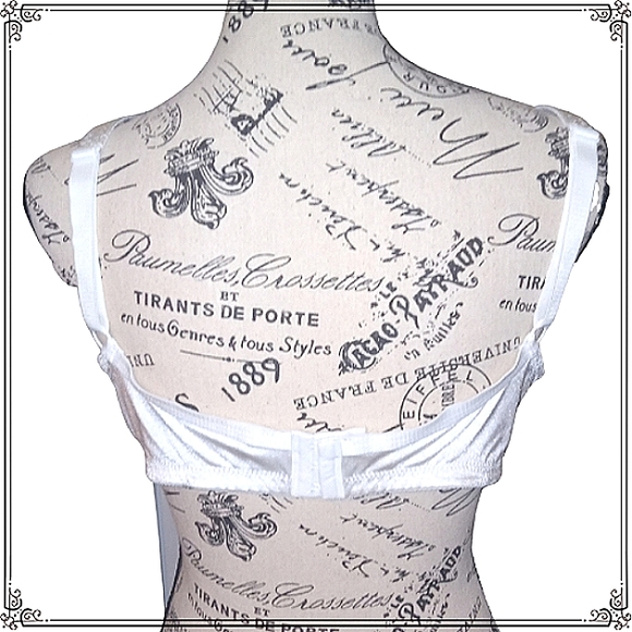 Pink K White Support Bra Size 44C - Picture 5 of 6